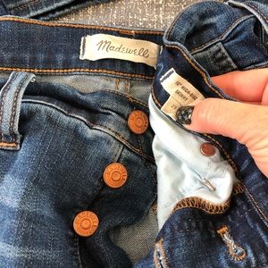 Madewell 10’ High Rose Skinny Sz 29